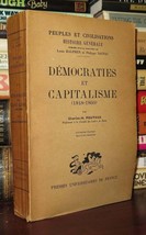 Pouthas, Charles Democraties Et C API Talisme Peuples Et Civilisations, Volume Xvi - £35.87 GBP