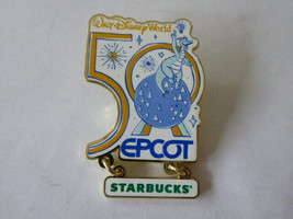 Disney Trading Pins 145686 WDW - Epcot - 50th Anniversary - Starbucks - £17.29 GBP