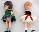  Vintage HASBRO Dolly Darlings Two Dolls 1965 Japan - £23.62 GBP