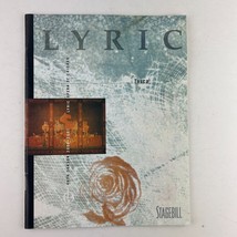 LYRIC Opera Of Chicago TOSCA Stagebill Magazine 46th Season 2000-2001 - £14.46 GBP