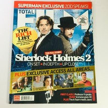 UK Imports Total Film Magazine December 2011 #187 - Robert Downey Jr is Sherlock - £18.53 GBP