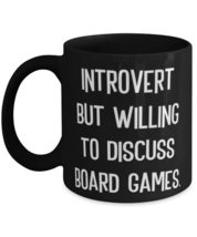 Introvert but Willing to Discuss Board Games. Board Games 11oz 15oz Mug, Useful  - £15.34 GBP+