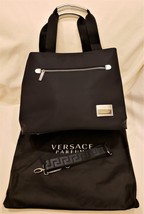 Versace Parfums Large Crossbody/Shoulder/Hand Bag Black with Dust Bag - £55.93 GBP