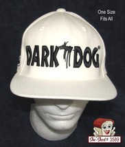 Dark Dog Energy Drink white hat One Ten yupoong Baseball Hat Cap - £10.92 GBP