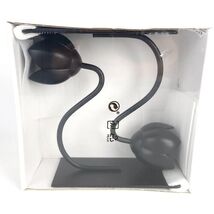 Set of 2 Ikea BAKHASARE Bookend Steel, Flower Tulip Black New - $36.95