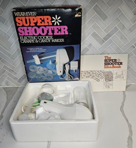 Wearever Super Shooter Cookie Press No. 70001 - Tested And Works Complete In Box - $59.35