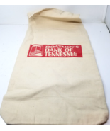 Boatmen&#39;s Bank of Tennessee Money Bag Large Monroe Canvas Retro 1980s Vtg - £15.26 GBP