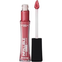 L&#39;Oréal Paris Makeup Infallible Pro Matte Lip Gloss, Nude Allude, 0.21 f... - $10.99