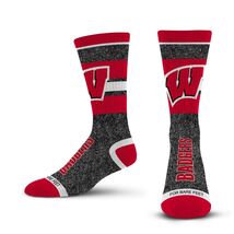 For Bare Feet NCAA WISCONSIN BADGERS Marble Spotlight Team Colors Large ... - $34.14