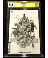Batman #48 CGC 9.8 SS Frank Cho &amp; Tom King Signed Sketch Variant DC - $321.75