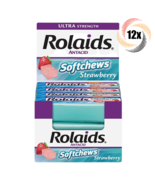 Full Box 12x Rolls Rolaids Ultra Strength Antacid Strawberry Softchews |... - €29,85 EUR