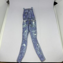 Barbie Doll Denim Look Overhauls Distressed Replacement - $72.32 MXN
