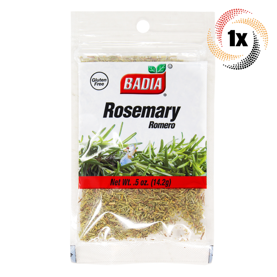 1x Bag Badia Rosemary Seasoning | .5oz | Gluten Free No MSG &amp; Kosher - $7.71