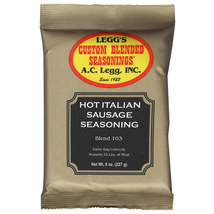 A.C. Legg Hot Italian Sausage Seasoning - £9.45 GBP