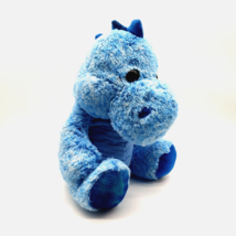 Blue Dinosaur Kelly Toys Vintage Collectable Glitter Eyes Prize Clean Sanitized - $15.67