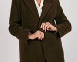 Sage The Label Paradox Cord Blazer Chocolate - $72.00