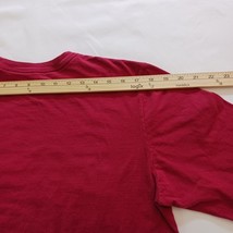 Nike Standard Fit Dixie's Football Pride Men's Red Cotton T-Shirt Long Sleeve L image 8