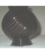 Avon SCENT OF ROSES 6 oz Container Collectible Glass Decanter 1970s  Candle - £5.71 GBP