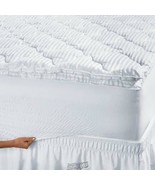 BedTite Satin Stripe Bed Topper Queen - $94.99