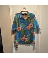 Tori Richard Uniforms Men’s Vintage Hawaiian Aloha Button Short Sleeve S... - $29.65 CAD
