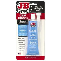 Silicone Adhesive Sealant High-Strength, Gel 3 oz Clear, J-B Weld 31310 - $0.99