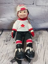 2002 Ty Teenie Beanie Boppers Babies Hat-Trick Hunter 8&quot; Team Canada Hockey #10 - £4.26 GBP