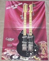 Stratosphere Twin doubleneck guitar centerfold poster Teisco&#39;s Dirty Dozen - $4.23