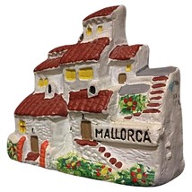 Hand-Painted Miniature House Figurine from Mallorca – Colorful Plaster M... - $111.47 CAD