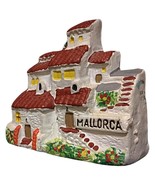 Hand-Painted Miniature House Figurine from Mallorca – Colorful Plaster M... - $110.25 CAD
