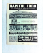 1971 Ad Capitol Ford, San Jose, Cal. Great Savings New Cars, Trucks, Use... - $168.05 MXN