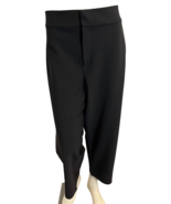 Athleta Black Flat Front Stellar Straight Crop Pant size 22 - €32,52 EUR