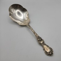 Wallace Silver Silverplate Floral Pattern Solid Smooth Casserole Spoon 9... - $19.34