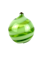 Jozefina Large Hand Made Green Glass Ball NWT Poland - £28.18 GBP