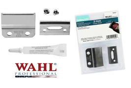 6x0 Replacement 2 Hole Blade Set,Screws&amp;Oil For Wahl 8110 5 Star Balding Clipper - £23.97 GBP