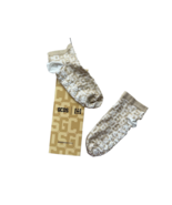 Wolford x GCDS 48071 Monogram Ankle Stretch Woven Socks Sand ( M ) - £39.78 GBP