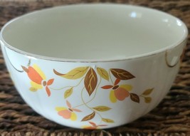 Hall&#39;s Superior Mixing Bowl ~ Autumn Leaf Pattern ~ 7.5&quot; Dia. x 4&quot; Tall - £35.05 GBP