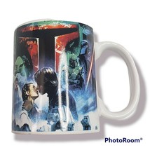 Star Wars Coffee Mug Princess Leia Luke Skywalker Yoda Darth Vader - £6.42 GBP