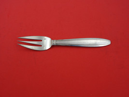 Puiforcat France Sterling Silver Salad Fork 3-tine Art Deco 6 7/8&quot; - £150.38 GBP