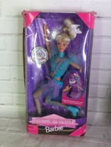 VTG Mattel Barbie Olympic USA Skater Doll With Outfit 1997 in Damaged Box NEW - £13.58 GBP