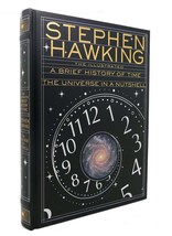 Stephen Hawking The Illustrated A Brief History Of Time / The Universe In A Nuts - £67.67 GBP