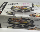 Swissmar 8 Person Matterhorn Oval Raclette Party Grill - Oval - New Open... - £77.86 GBP