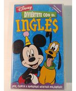 Diviertete con el English Happy Birthday (1998 WALT DISNEY) - VHS Pal Sp... - $18.88