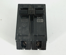 General Electric GE Q-Line 50 Amp Double Pole Circuit Breaker - £12.55 GBP