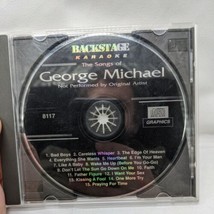 Backstage Karaoke - 8117 - George Michael -  1 Karaoke Disc CD+G - £6.99 GBP