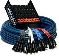 Whirlwind Medusa MS-24-8-XL-100  24 Channel Audio Snake 8 returns 100ft ... - $35,552.26 MXN