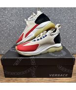 VERSACE CHAIN REACTION SHOES US 10.5 SIZE 41 Designer Sneakers Tennis Sh... - $232.65