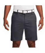 Nike Golf Black Tour Performance Dri-Fit Flat Front Stretch Chino Shorts... - $54.86 CAD