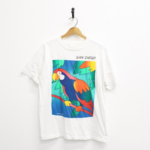 Vintage San Diego California Parrot T Shirt Medium - £25.66 GBP