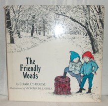 Charles House FRIENDLY WOODS Art by Victoria De Larrea Animal Tracking First ed - £17.62 GBP