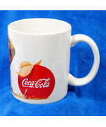 Coca-Cola Collectibles Vintage &#39;Why Grow Thirsty&#39; Coffee Mug Girl With F... - £11.55 GBP